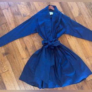 Catherine Regehr Shawl Collar Wrap Dress